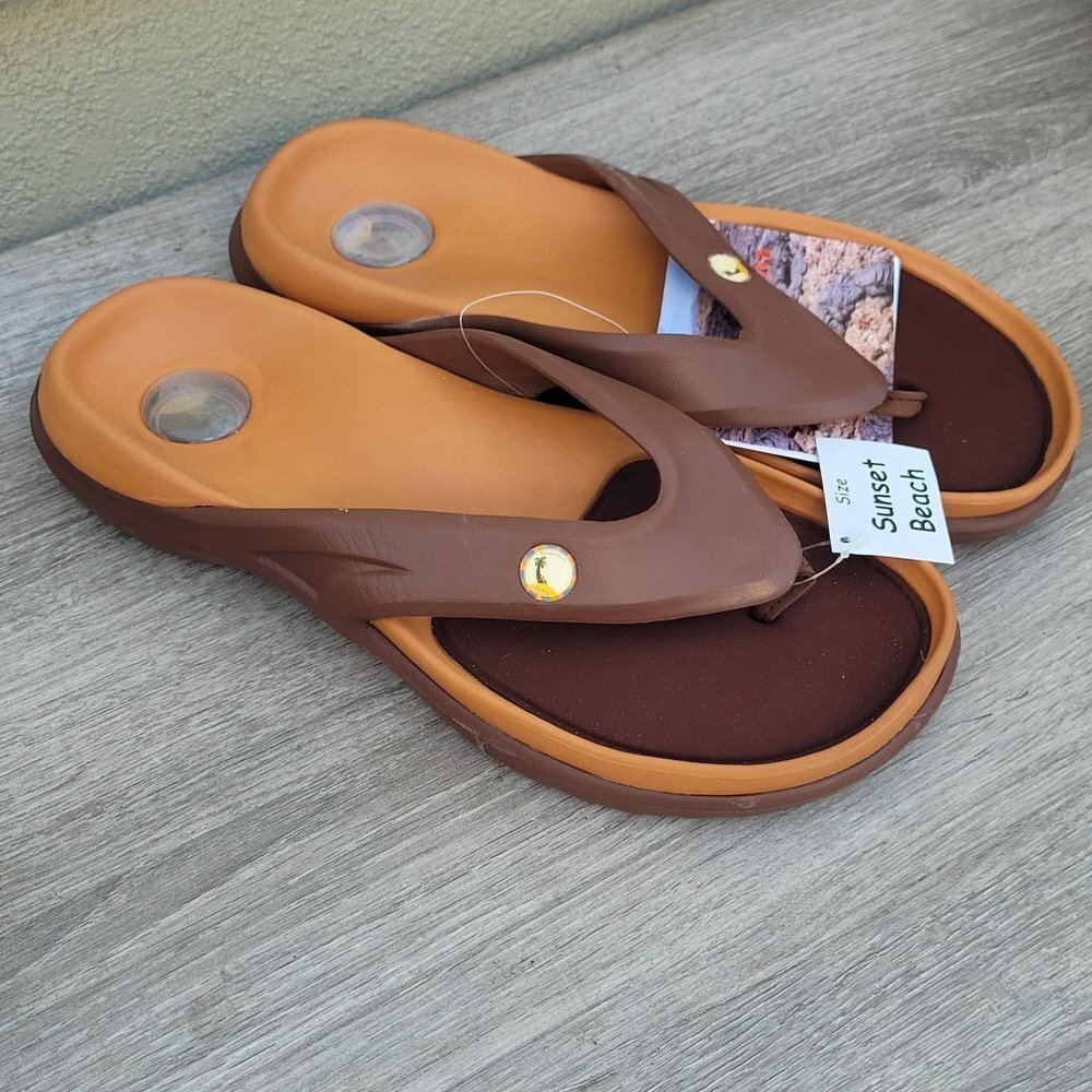 Men's Flip Flops anti-slip Slide Thong Sandals Sz 8